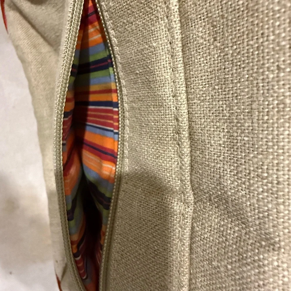 Anne Klein Red and Tan Crossbody Bag - Picture 3 of 9